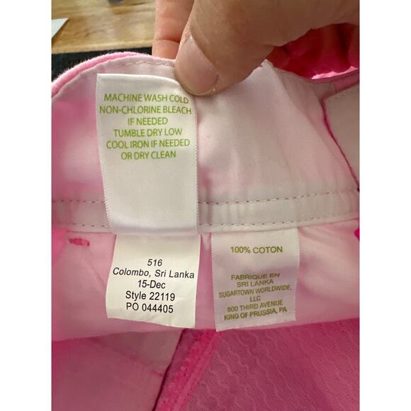 Lilly Pulitzer The Callahan Short in Pink Pout, Size 0, EUC - Picture 6 of 7